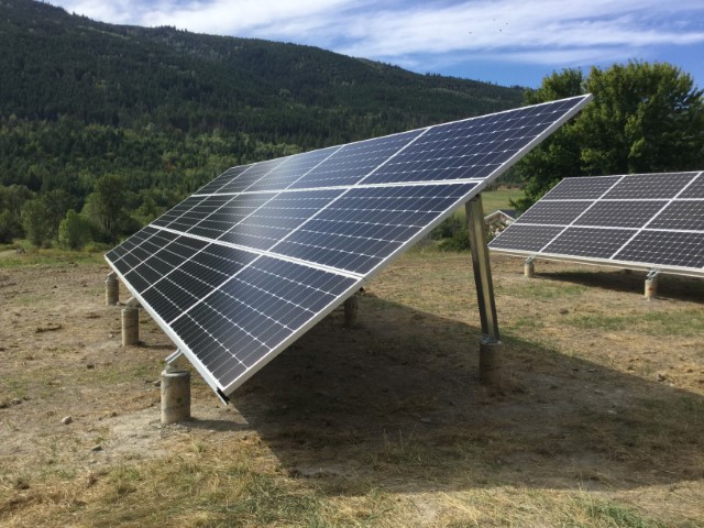 Installation A+ Solar Solutions in Vernon